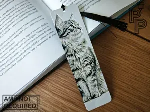 Maine Coon Cat Bookmark