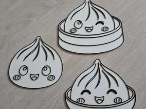 Dumpling Ausmalfiguren