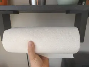 One-Hand Gravity Paper Towel Holder (No-Drill)