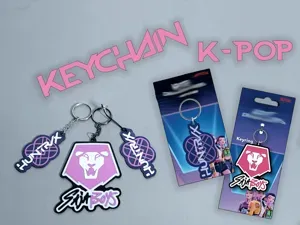 Inspired by K-POP Demon Hunter Keychain keyring