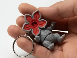 Stranger Things Demogorgon -Articulated & keychain