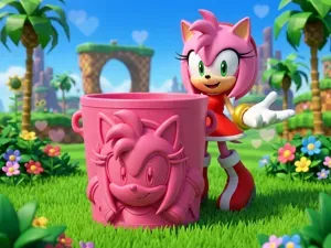 Amy – Sonic the Hedgehog Bucket