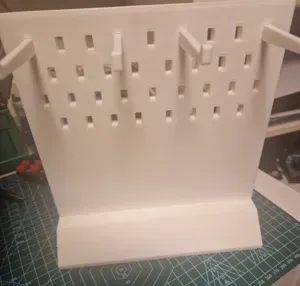 Keychain Stand with flexible hooks