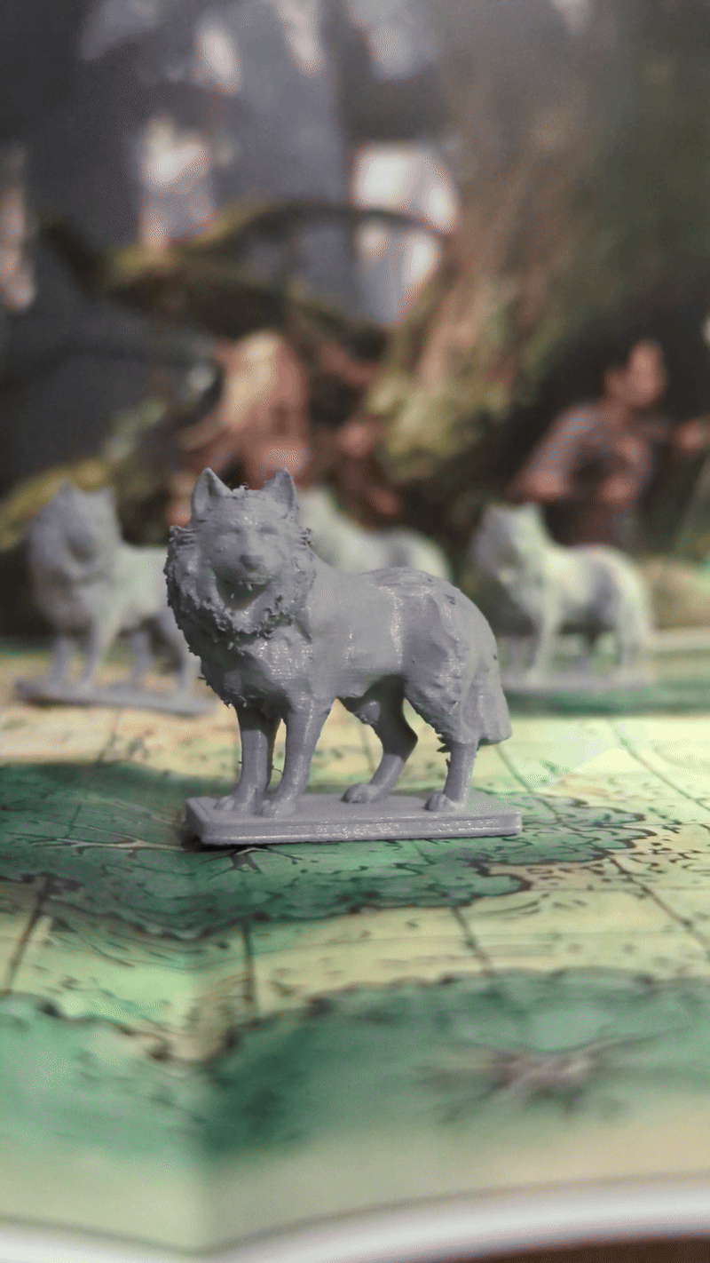 Dire Wolf Pack Leader