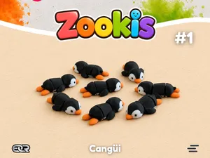 Zookis - Cangüi (pingüino) #1