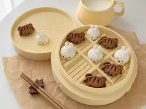 米菲和朋友的井字棋!美味的早茶元素