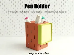 IKEA SKÅDIS Pegboard Style Pen Holder
