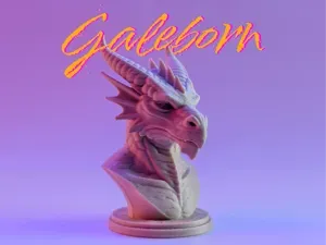 Galeborn – Storm Dragon Bust