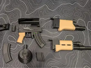 AK-47 Pocket Rifle – Bolt-Action Toy - Attachments