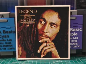 Bob Marley "Legend" Album - Hueforge Art