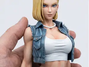 Android (C18) – Hochdetaillierte 200mm Anime-Figur