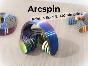 Arcspin - Print it. Spin it.