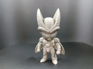Cell Chibi Figure Dragon Ball Character Fan Art