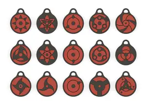 Naruto - Sharingan Keychain