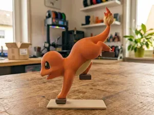 Dynamic Glumanda Action Figure Display Model Deco