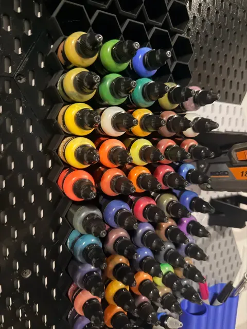 Air Brush Hexagon Skadis Rack for 30ml Bottles — Фото 3 из 3