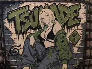 Tsunade - Naruto Shippuden - Hueforge - Hip-Hop