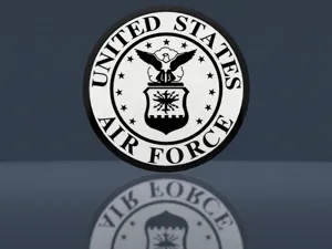 US Air Force LED Lamp (Light Box) + Stand