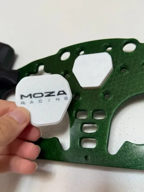 Moza Wheel Wall Mount & Logo Badges — Image 3 of 6