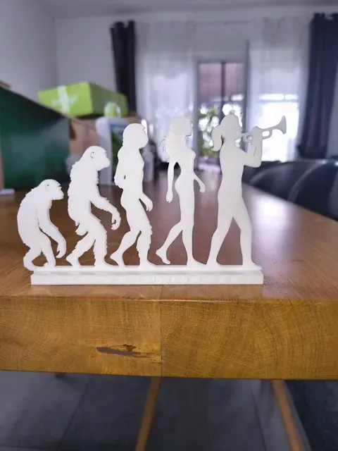 Human Evolution Trumpet Player – Musician — Image 2 of 5