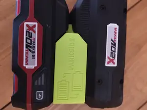 Parkside X20 Battery Recovery System