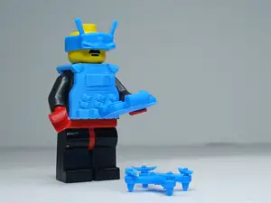 FPV drone with goggles Minifigure Brick 
