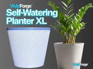 SELF-WATERING PLANTER "CLAU" BY VIVID FORGE