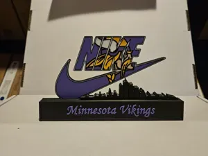 NFL - Nike x Minnesota Vikings display