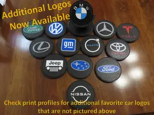 Car Logo Coasters - Assorted