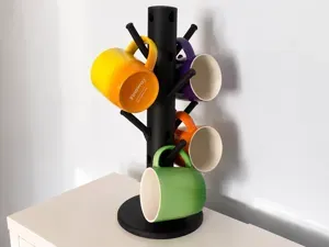 Modular Mug Tree Organizer | Round Edition