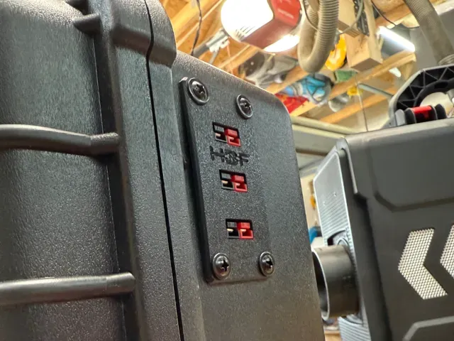 3 port Anderson Powerpole Bracket