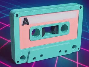 Audio Cassette - Tape Fidget Slider