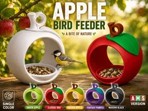 Apple Bird Feeder