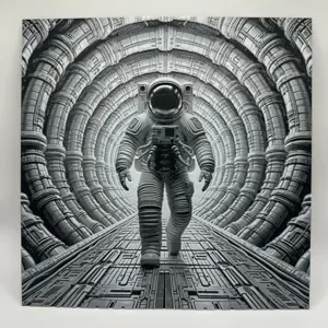 HueForge - Wall Art - "Space Bound"