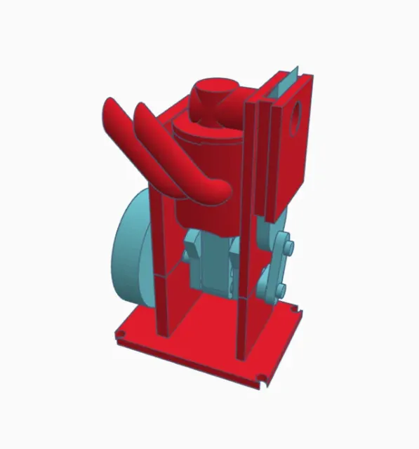 Small Vacuum/Air powered engine V2 — Фото 6 из 7
