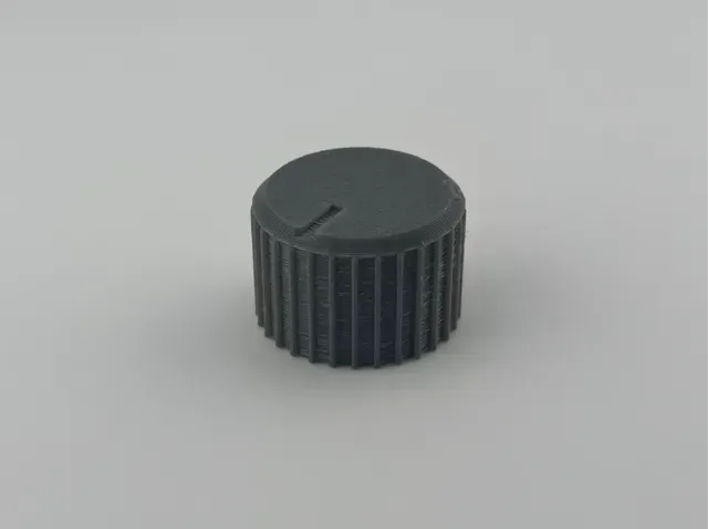 Ultimate Parametric Knob (D-Shaft & Set Screw)