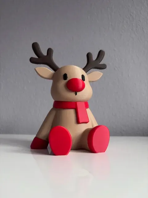 Rudolph Ornament - Perfect for Christmas - Deer — Image 2 of 5