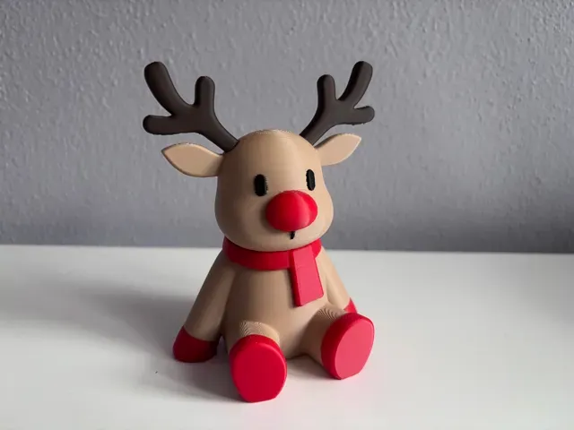 Rudolph Ornament - Perfect for Christmas - Deer — Image 5 of 5