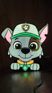Paw Patrol Rocky Lightbox
