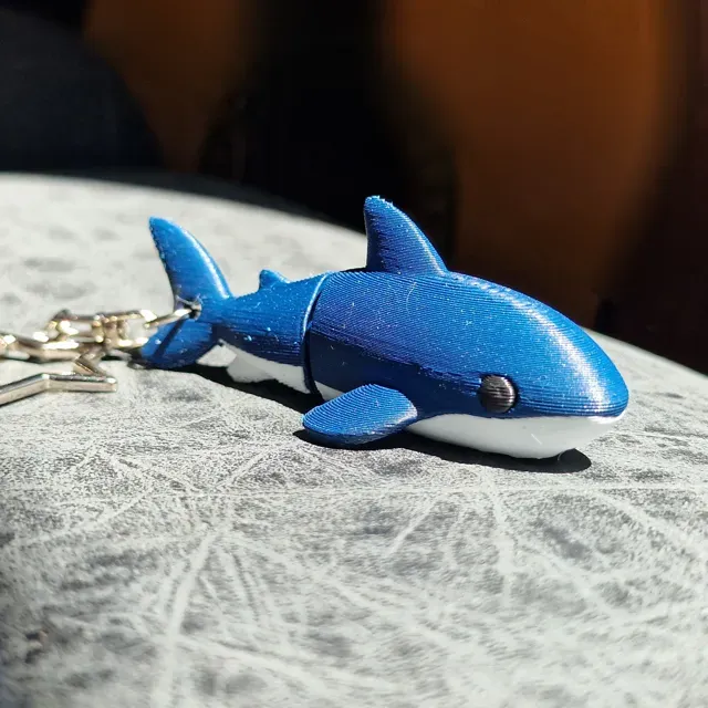 Flexi Shark Keychain — Image 4 of 4