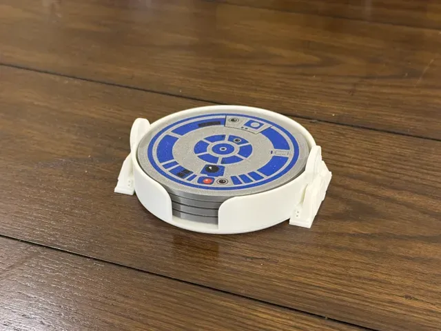 R2D2 Drink Coasters — Image 4 of 4