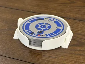 R2D2 Drink Coasters
