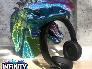 DRAGON HEAD DESK HOLDER