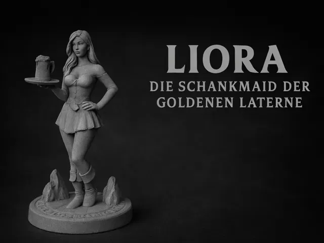 D&D Liora die Schankmaid der Goldenen Laterne