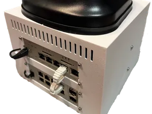 Teltonika RUTX50 box, antenna and TSW200 Switch