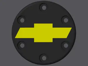 Chevrolet centre cap for Logitech G29/G920/G923