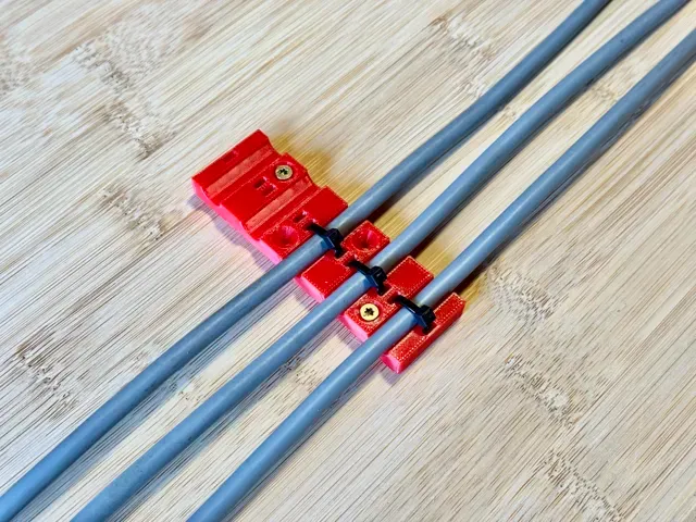 Wall mount cable holder with zip tie slots — Фото 7 из 7