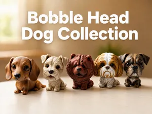 Bobble Head Dog Collection – Cute Dog Figures