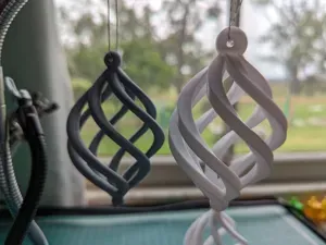 Spiral Christmas Tree Decoration
