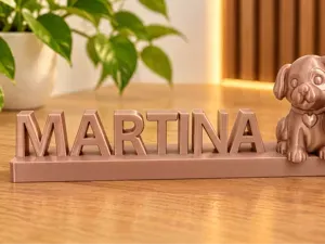 MARTINA con CAGNOLINO